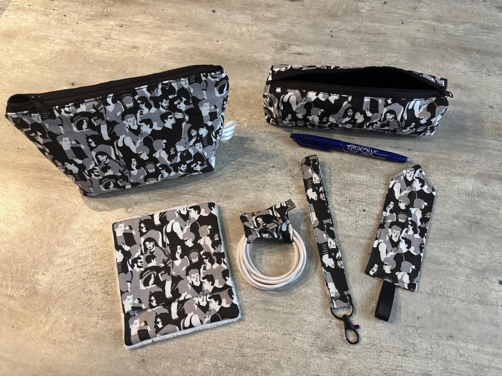 Ensemble en noir et blanc