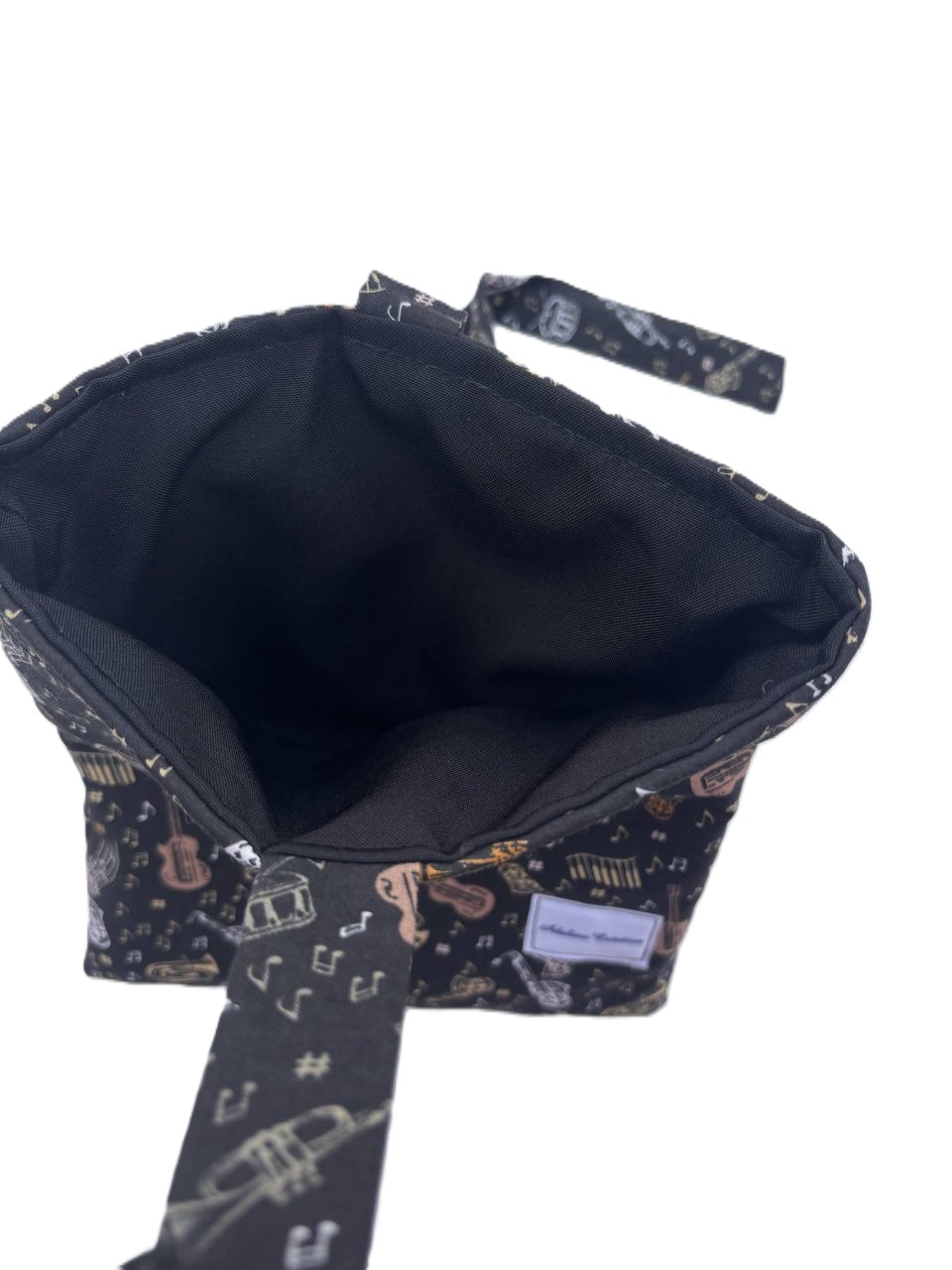 Pochette multi-usage matelassée – Motif musique - Image 3