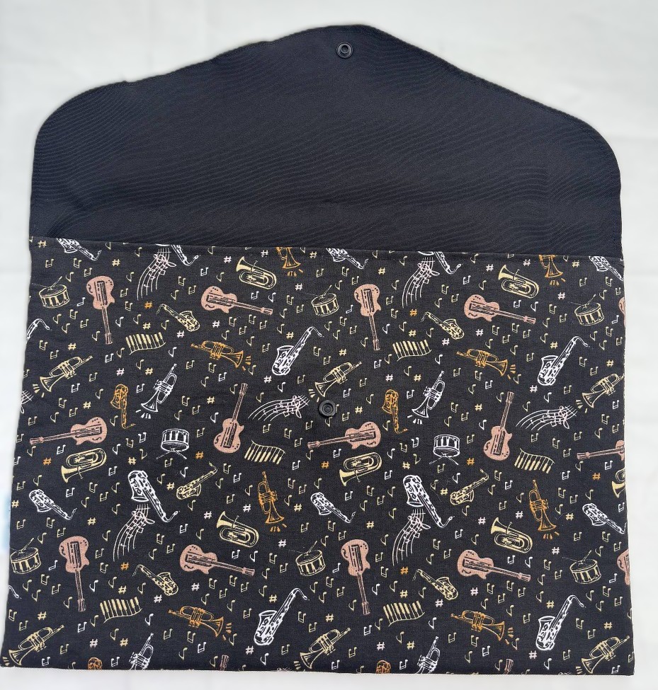Grande pochette multi-usage – Collection Musique